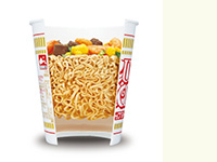 「カップヌードル」発売